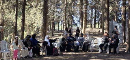 نشاط فحماوي في قرية اللُّجون المهجّرة